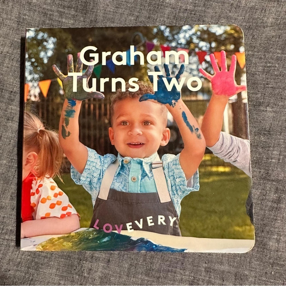Lovevery Graham Turns Two Board Book From The Companion Playkit